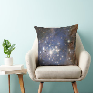 Coussin Étoiles de diamant dans la nébuleuse de Carina Hub