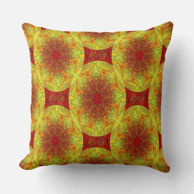 Coussin Étoiles de feu..... (Recto)
