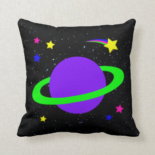 Coussin Étoiles et carreau de planète