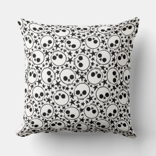 Coussin Étoiles et crânes