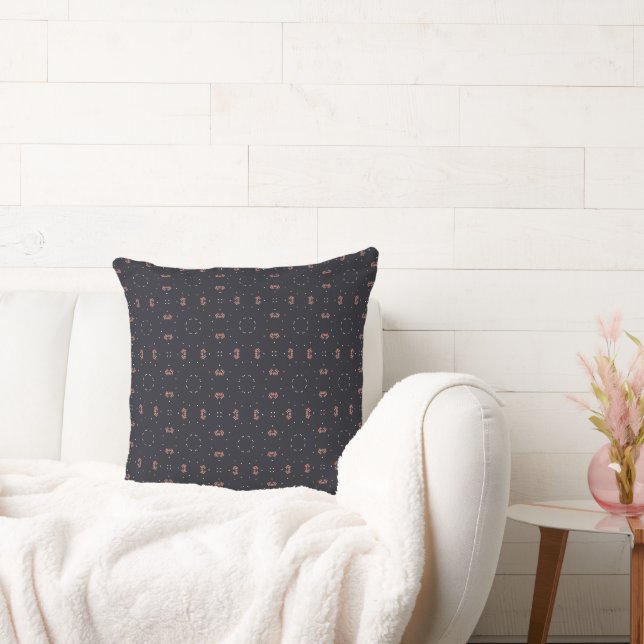 Coussin Étoiles et motif d'engin spatial unique (Canapé)