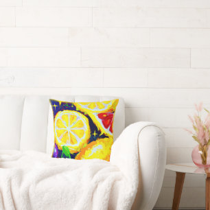 Coussin Etoiles juteuses et ciels fruités. Commandez dès m