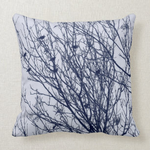 Coussin Étourneaux dans un arbre