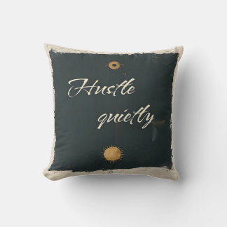 Coussin Étournez tranquillement - Citation Motivationnelle