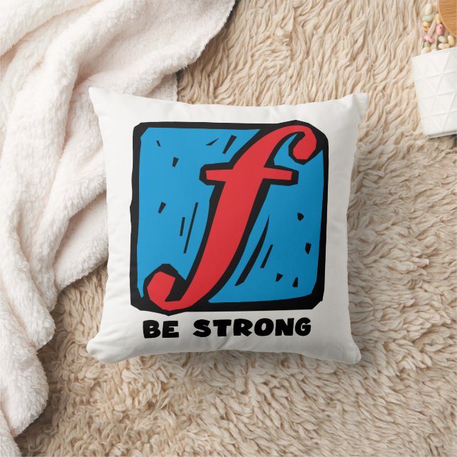 Coussin Être fort (Couverture)