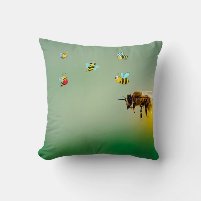 Coussin Être Heureux (Recto)