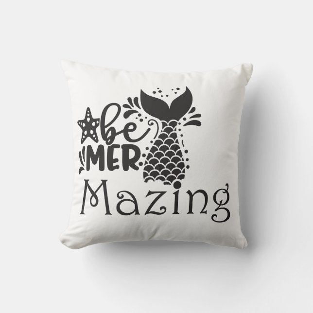Coussin Être merveilleux (Recto)