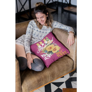 Coussin Être Motivé par l'amour pas la haine