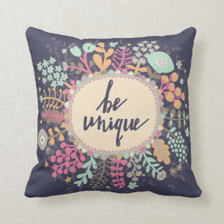 Coussin Être unique