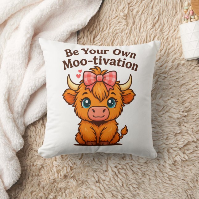 Coussin être votre propre motivation (Couverture)