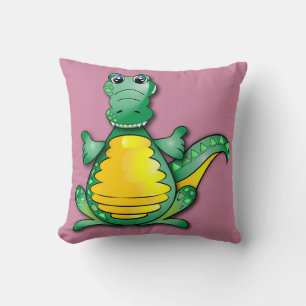 Coussin Étreinte de crocodile
