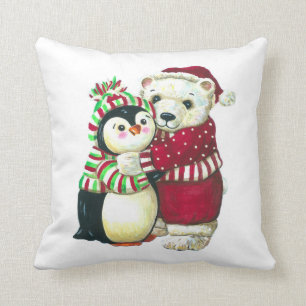 Coussin Étreintes de Noël !