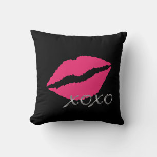 Coussin Étreintes et baisers en argent