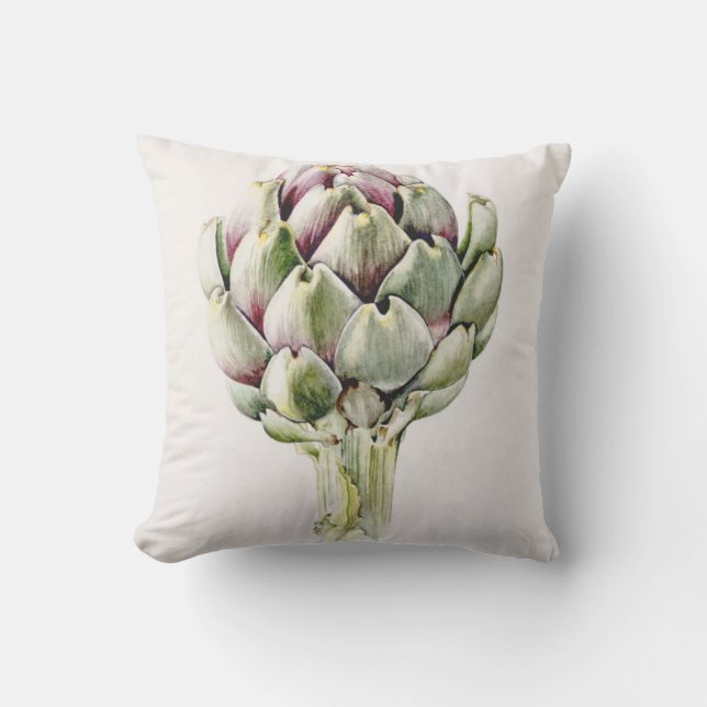Coussin Étude 1993 d'artichaut (Recto)