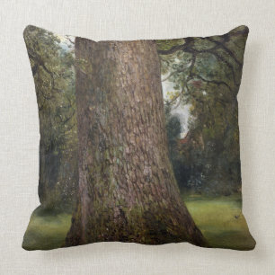 Coussin Étude du tronc d'un arbre d'orme, c.1821 (huile
