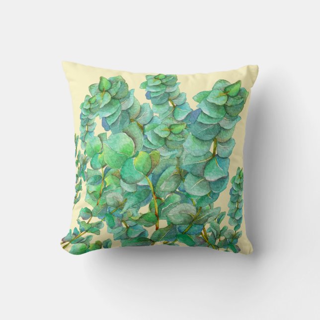 Coussin Eucalyptus 01 (Recto)