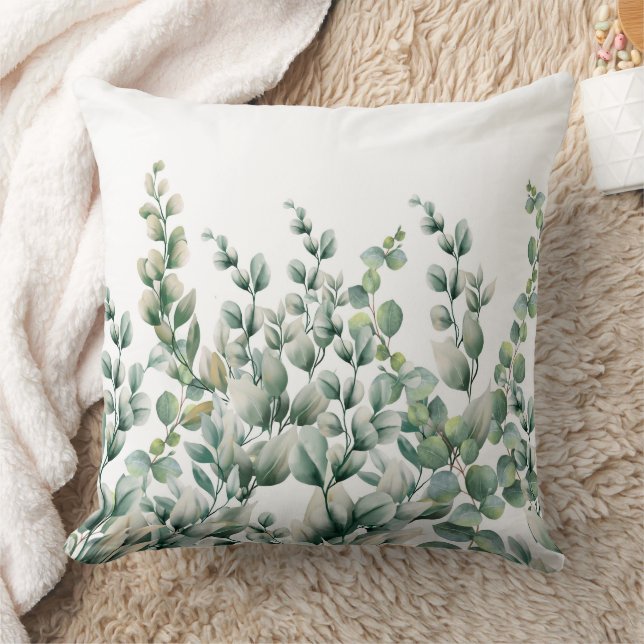 Coussin Eucalyptus vert (Couverture)