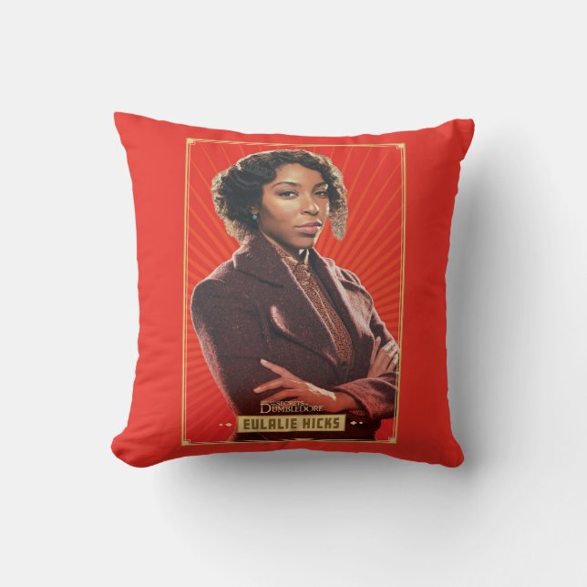 Coussin Eulalie Hicks Character Graphic (Recto)