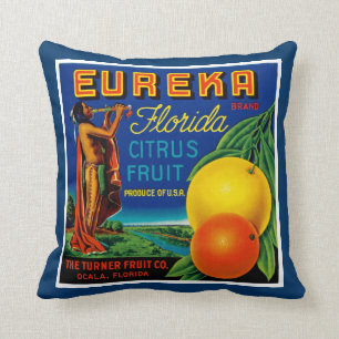 Coussin Eureka Florida Citrus