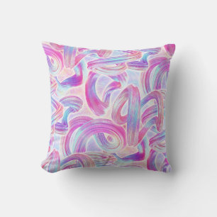 Coussin eurobeat holorave - rose et bleu :