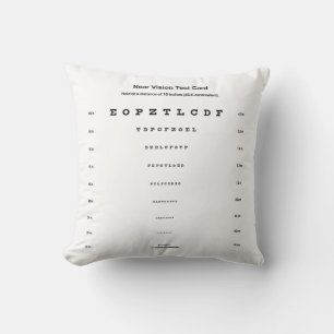 Coussin Examen d'intégrité visuelle de la carte de test de