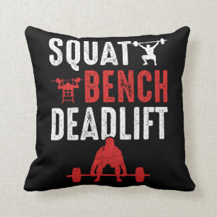 Coussin Exercice De Gym De Remise En Forme Du Banc De Squa