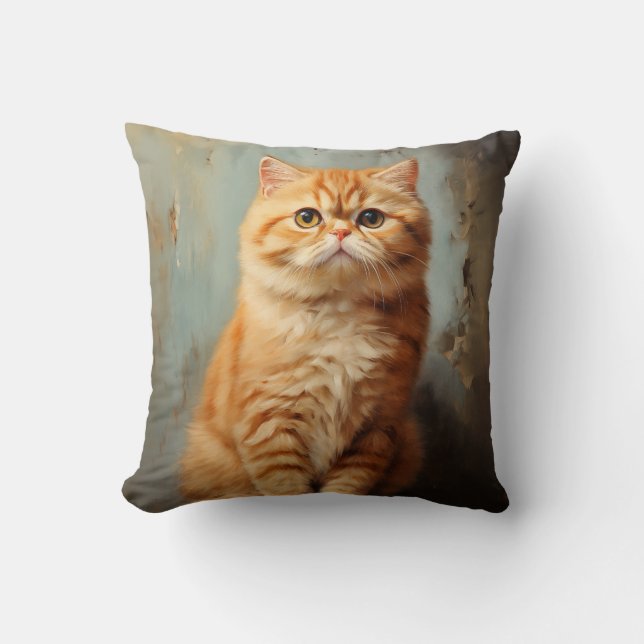 Coussin Exotique Shorthair cat (Recto)
