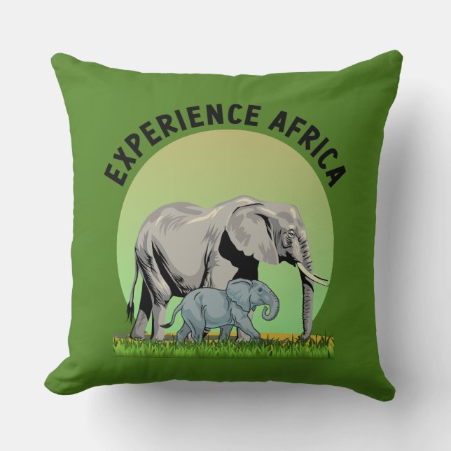 Coussin Expérience Afrique (Recto)