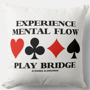 Coussin Expérience Mental Flow Play Bridge Quatre combinai