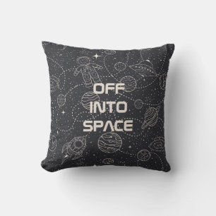 Coussin Exploration de l'espace Galaxy Universe Star Perso