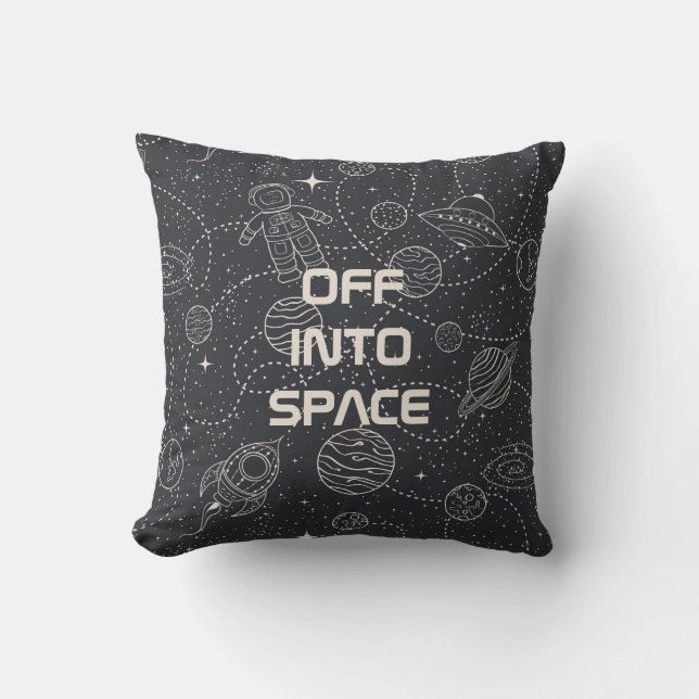Coussin Exploration de l'espace Galaxy Universe Star Perso (Recto)