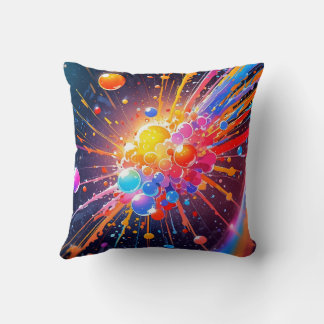 Coussin Explosion de couleurs et d'énergie dans votre mais