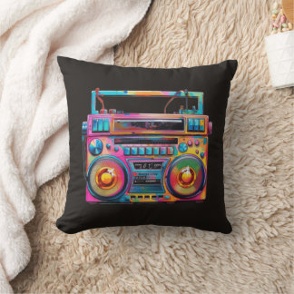 Coussin Explosion de Nostalgie Rétro Musique Classique Boo