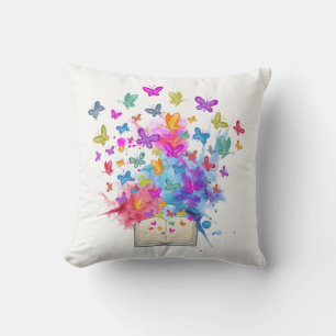 Coussin Explosion de papillons