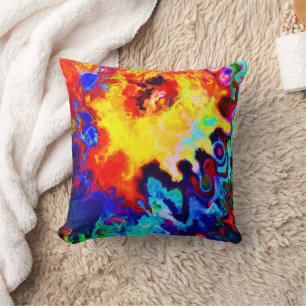 Coussin Explosion Motif colorée