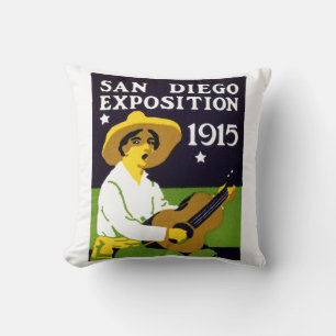 Coussin Exposition de San Diego en 1915