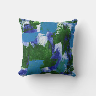 Coussin Expression Abstraite #4 par Michael Moffa