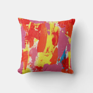 Coussin Expression Abstraite #7 par Michael Moffa