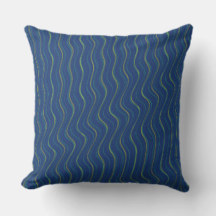 Coussin extérieur bleu