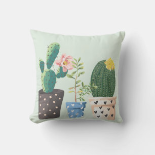 Coussin extérieur Cactus pointillé