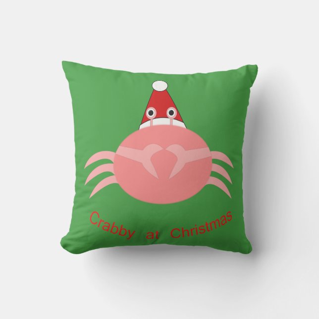 Coussin extérieur Crabe de Noël (Recto)