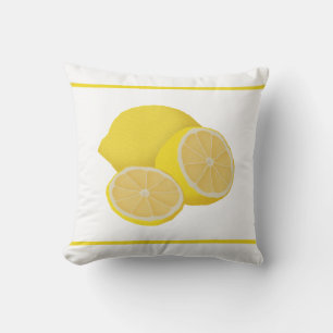 Coussin extérieur de citrons