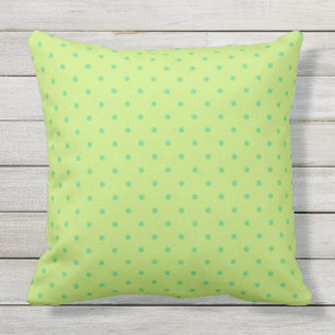 coussin extérieur de pois de citron et de chaux