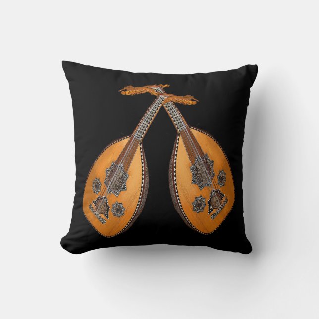 Coussin extérieur d'instrument de musique d'Oud (Recto)