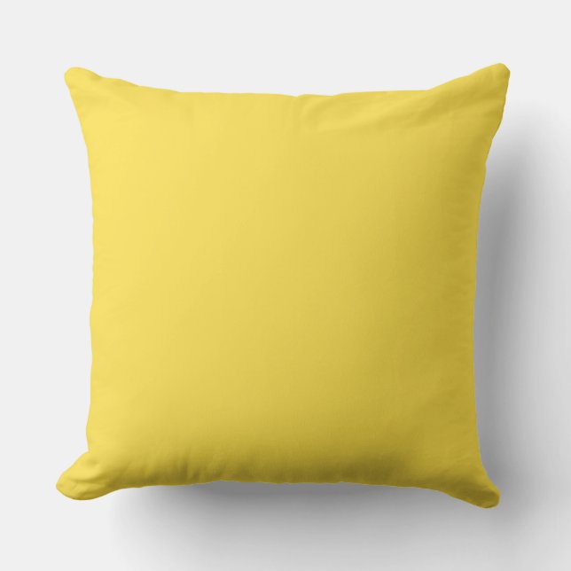Coussin extérieur jaune (Recto)