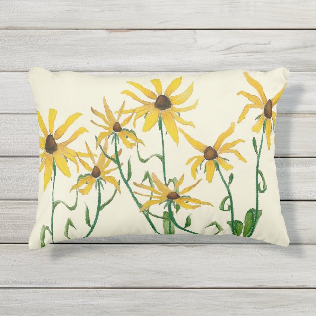 Coussin extérieur Jaune (Devant)