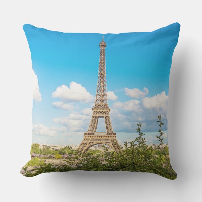 Coussin extérieur Paris Eiffel (Recto)