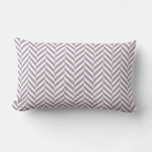 Coussin extérieur Purple Motif Herringbone