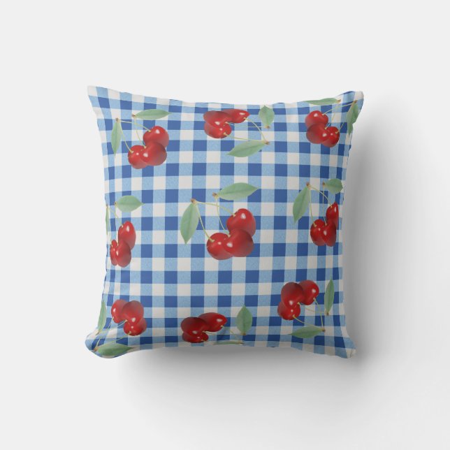 Coussin extérieur Retro Cherries (Recto)