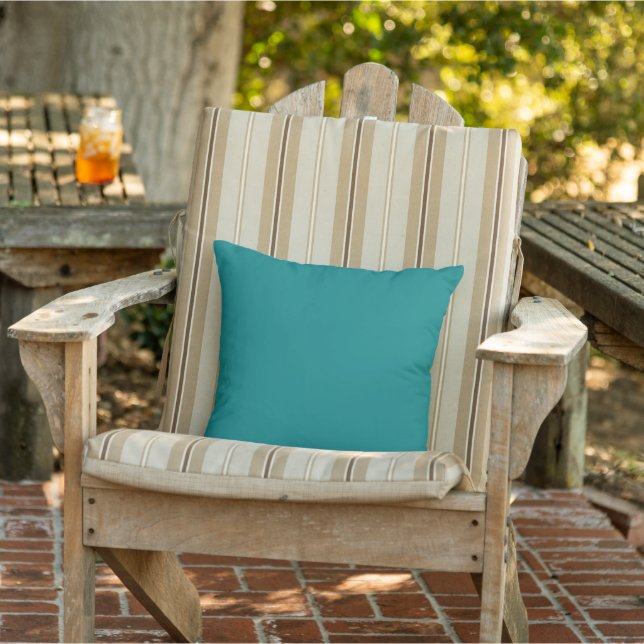 Coussin extérieur sarcelle (Chaise)